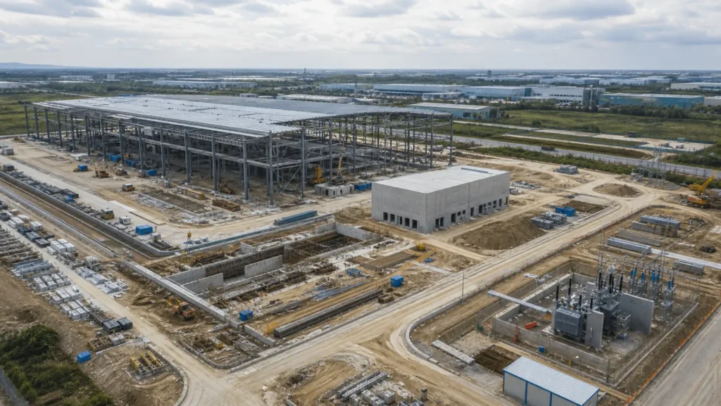 Строительство нового производственного предприятия greenfield